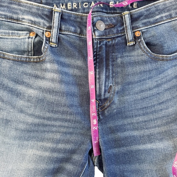 American Eagle jeans Men's Sz 29x32 29 blue original bootcut classic cabincore - Picture 9 of 16